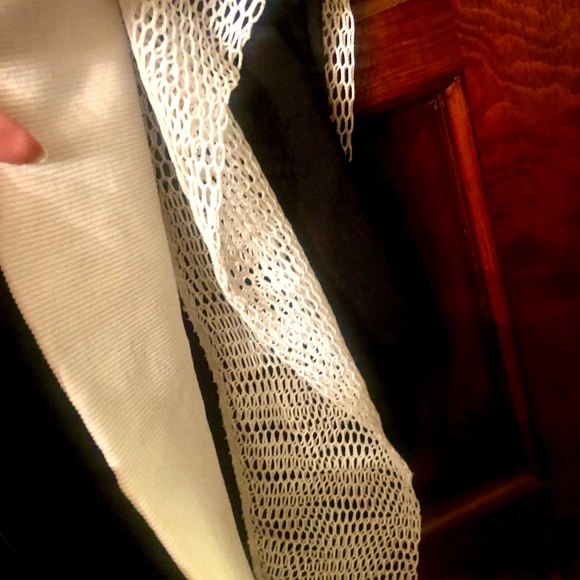 New NWT European brand black and white top jacket and pants suit size M/L - Picture 12 of 16